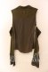 画像3: Ozz Croce / セパレートスリーブレースアップカットソー  カーキグリーン O-25-12-18-052-OO-TO-IG-OS (3)