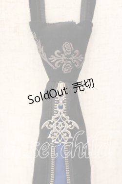 画像2: Ozz Croce / ネクタイ  ブラック×ブルー O-25-12-18-058-OO-ZA-IG-OS