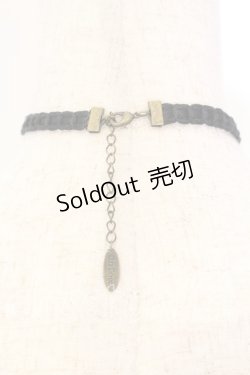 画像3: Ozz Croce / ローズチェーンチョーカー  ブラック×アンティーク×レッド O-25-12-18-060-OO-AC-IG-OS