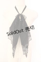 PUTUMAYO / レースジャボタイ  ブラック×ブラック O-25-12-18-061-PT-ZA-IG-OS