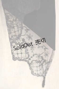 画像3: PUTUMAYO / レースジャボタイ  ブラック×ブラック O-25-12-18-061-PT-ZA-IG-OS