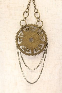 画像3: STEAM / 歯車ネックレス  アンティークゴールド O-25-12-18-062-HN-AC-IG-OS