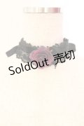 ATELIER PIERROT / ローズチョーカー  チュールレースタイプ ブラック×パープル O-25-12-18-064-EL-AC-IG-OS