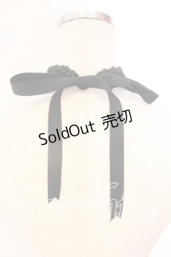 画像3: ATELIER PIERROT / ローズチョーカー  チュールレースタイプ ブラック×パープル O-25-12-18-064-EL-AC-IG-OS