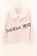 Amavel / Bunny＆Puppyのうさみみショートコート  ピンク O-25-12-18-068-CA-CO-IG-OS