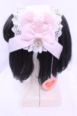 画像2: BABY,THE STARS SHINE BRIGHT / Cherie de Neige ヘッドドレス  ピンク O-25-12-18-1038-BA-AC-OW-ZT485-F002 (2)