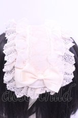 画像2: ATELIER PIERROT / レースフリルヘッドドレス  アイボリー O-25-12-18-1041-EL-AC-YM-ZT485-F003 (2)