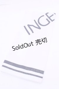 INGEBORG / ハンカチーフ  ロゴシロ O-25-12-18-1007-LO-ZA-IG-OS