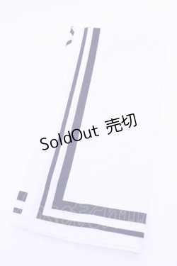 画像2: INGEBORG / ハンカチーフ  ロゴシロ O-25-12-18-1007-LO-ZA-IG-OS