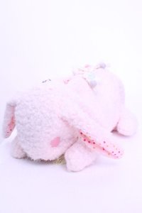 牧場仕立て / ぽこぽこ本体にピンク色の春待ちうさぎバッグ【ふわぽこ】  ピンク O-25-12-18-1049-LO-BG-OW-OS