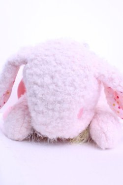 画像2: 牧場仕立て / ぽこぽこ本体にピンク色の春待ちうさぎバッグ【ふわぽこ】  ピンク O-25-12-18-1049-LO-BG-OW-OS