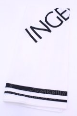 INGEBORG / ハンカチーフ  ロゴシロ O-25-12-18-1008-LO-ZA-IG-OS