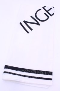 INGEBORG / ハンカチーフ  ロゴシロ O-25-12-18-1008-LO-ZA-IG-OS