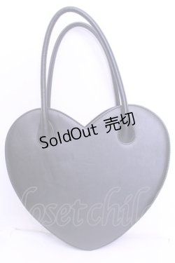 画像3: MILK / 45thハートバッグ  クロ×裏地アカハート柄 O-25-12-18-1051-ML-BG-IG-ZT346