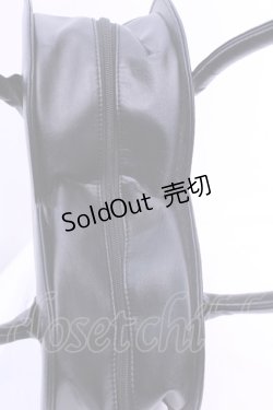 画像4: MILK / 45thハートバッグ  クロ×裏地アカハート柄 O-25-12-18-1051-ML-BG-IG-ZT346