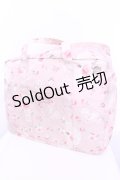 PINK HOUSE / 2012 Boston bag  フリルローズ柄 O-25-12-18-1053-LO-BG-IG-OS