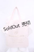 Maison de FLEUR / ダブルリボントートバッグ  ピンク O-25-12-18-1056-LO-BG-IG-ZT308