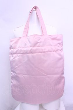 画像2: Maison de FLEUR / シングルリボントートバッグ  ピンク O-25-12-18-1057-LO-BG-IG-OS