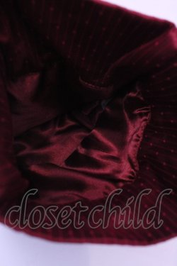 画像3: Maison de FLEUR / ドットチュール巾着ポーチ  アカ O-25-12-18-1061-LO-ZA-IG-OS