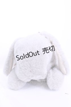 画像2: 牧場仕立て / 仔うさぎバッグ（ちいさめ）  グレー たれみみ O-25-12-18-1063-LO-BG-IG-ZT172