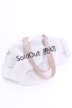 画像3: 牧場仕立て / 仔うさぎバッグ（ちいさめ）  グレー たれみみ O-25-12-18-1063-LO-BG-IG-ZT172