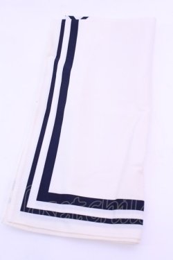 画像2: INGEBORG / ハンカチーフ  ロゴアイボリー O-25-12-18-1010-LO-ZA-IG-OS