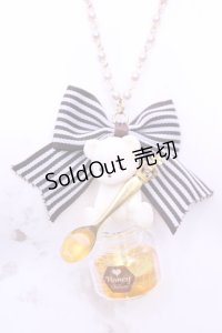 チェルシー / しろくまはちみつボトルネックレス  - O-25-12-18-1066-LO-AC-IG-OS