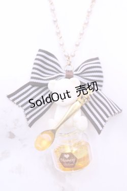 画像1: チェルシー / しろくまはちみつボトルネックレス  - O-25-12-18-1066-LO-AC-IG-OS