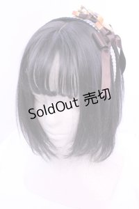 MERCI MEL / アリスのお茶会クッキーカチューシャ  ブラウン O-25-12-18-1067-LO-AC-IG-OS