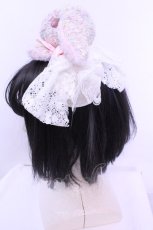 画像3: 牧場仕立て / うさぎヘッドドレス  ツイード O-25-12-18-1069-LO-SH-IG-ZT485 (3)