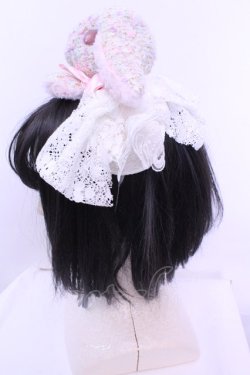 画像3: 牧場仕立て / うさぎヘッドドレス  ツイード O-25-12-18-1069-LO-SH-IG-OS