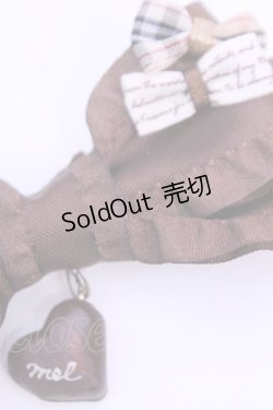 画像2: MERCI MEL / チョコレートリボンクリップ  ブラウン O-25-12-18-1071-LO-AC-IG-ZT485-F001