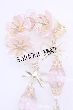 画像2: 薫乃園 / 桜イヤーカフ  ピンク×ゴールド O-25-12-18-1074-LO-AC-IG-OS
