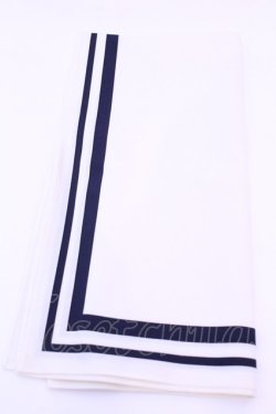 画像2: INGEBORG / ハンカチーフ  ロゴアイボリー O-25-12-18-1011-LO-ZA-IG-OS