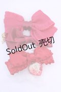 MERCI MEL / いちごリボンクリップ  アカ×シロ O-25-12-18-1078-LO-AC-IG-OS