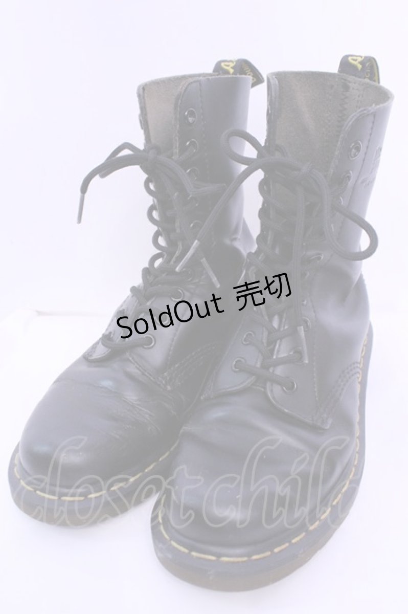 画像1: Dr.Martens （Getta Grip） / 1490 10 ホール ブーツ アウトソール約27.5cm ブラック O-25-12-18-1079-PU-SH-IG-ZTK014 (1)