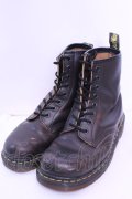 Dr.Martens （Getta Grip） / 1460 8ホールブーツ アウトソール約27cm チェリーレッド O-25-12-18-1080-PU-SH-IG-OS