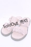 PINK HOUSE / フラワーモチーフ付きサンダル 3（M） ピンク O-25-12-18-1083-LO-SH-OW-ZTK002