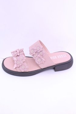 画像6: PINK HOUSE / フラワーモチーフ付きサンダル 3（M） ピンク O-25-12-18-1083-LO-SH-OW-OS