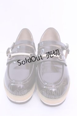 画像2: axes femme / ストラップ付ローファー S ブラウン O-25-12-18-1084-AX-SH-OW-ZTK002