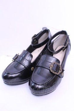 画像1: axes femme / 2wayヒールパンプス M クロ O-25-12-18-1085-AX-SH-OW-OS