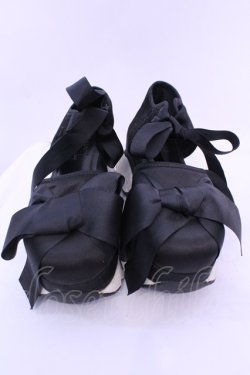 画像2: merry jenny / リボンスニーカーサンダル L クロ O-25-12-18-1088-LO-SH-OW-OS