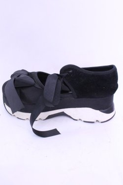 画像7: merry jenny / リボンスニーカーサンダル L クロ O-25-12-18-1088-LO-SH-OW-OS