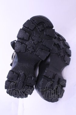 画像4: サンリオ / マイメロ厚底スニーカー L シロ×クロ O-25-12-18-1090-EL-SH-OW-OS