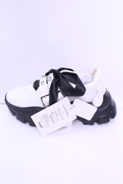 画像6: サンリオ / マイメロ厚底スニーカー L シロ×クロ O-25-12-18-1090-EL-SH-OW-OS