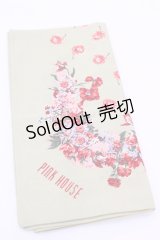 PINK HOUSE / ハンカチーフ  フラワー柄グリーン O-25-12-18-1018-LO-ZA-IG-OS