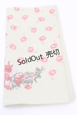 画像3: PINK HOUSE / ハンカチーフ  フラワー柄グリーン O-25-12-18-1018-LO-ZA-IG-OS