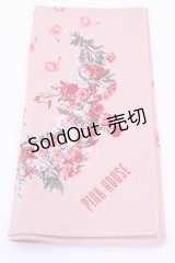 PINK HOUSE / ハンカチーフ  フラワー柄ピンク O-25-12-18-1019-LO-ZA-IG-OS