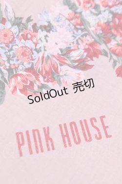 画像2: PINK HOUSE / ハンカチーフ  フラワー柄ピンク O-25-12-18-1019-LO-ZA-IG-OS