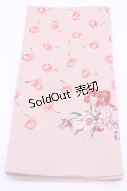 画像3: PINK HOUSE / ハンカチーフ  フラワー柄ピンク O-25-12-18-1019-LO-ZA-IG-OS